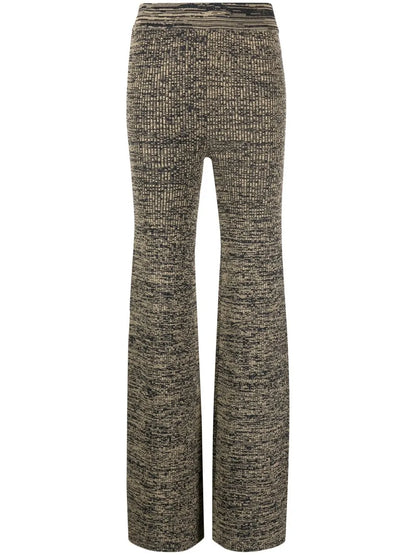 Soleima Straight-Leg Knitted Trousers