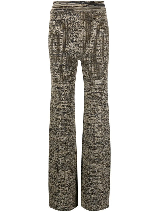 Soleima Straight-Leg Knitted Trousers