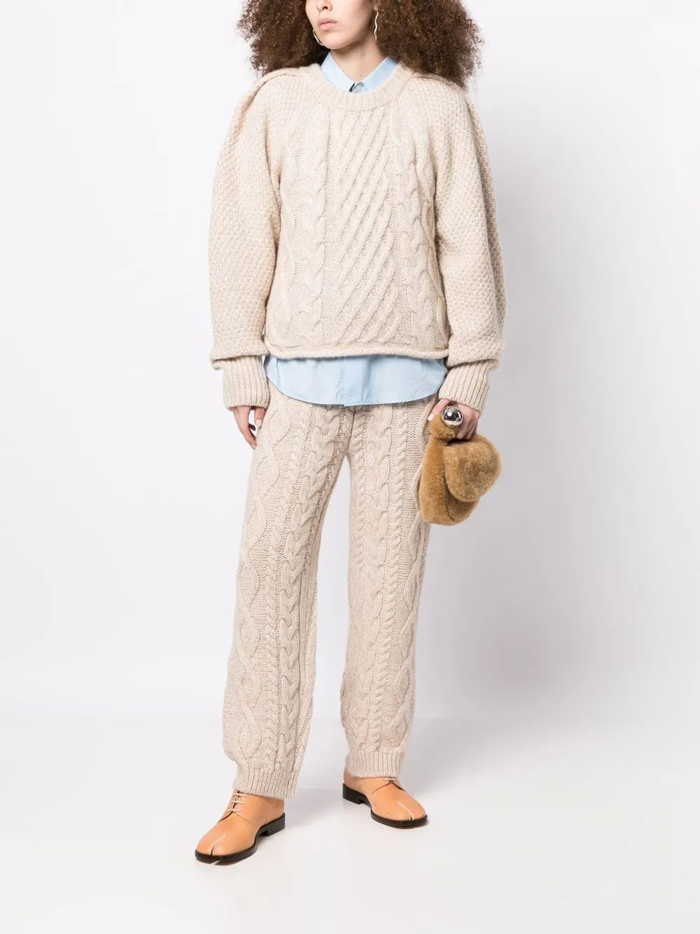 Cable-Knit Jumper