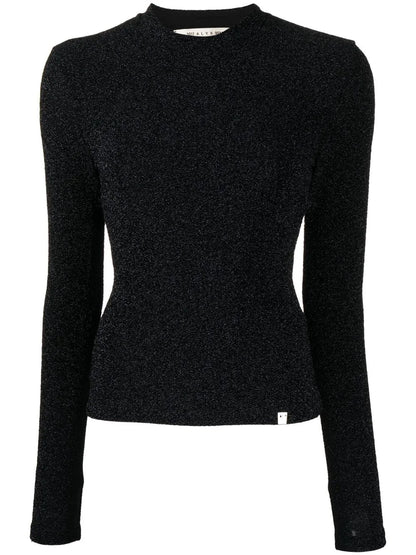 Shimmer Crew-Neck Top