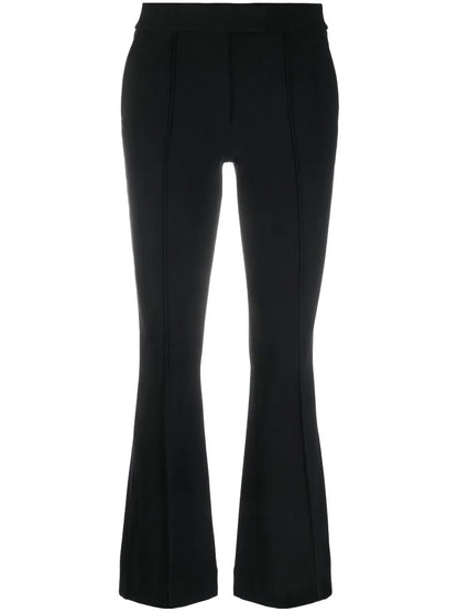 Flared Cropped Trousers