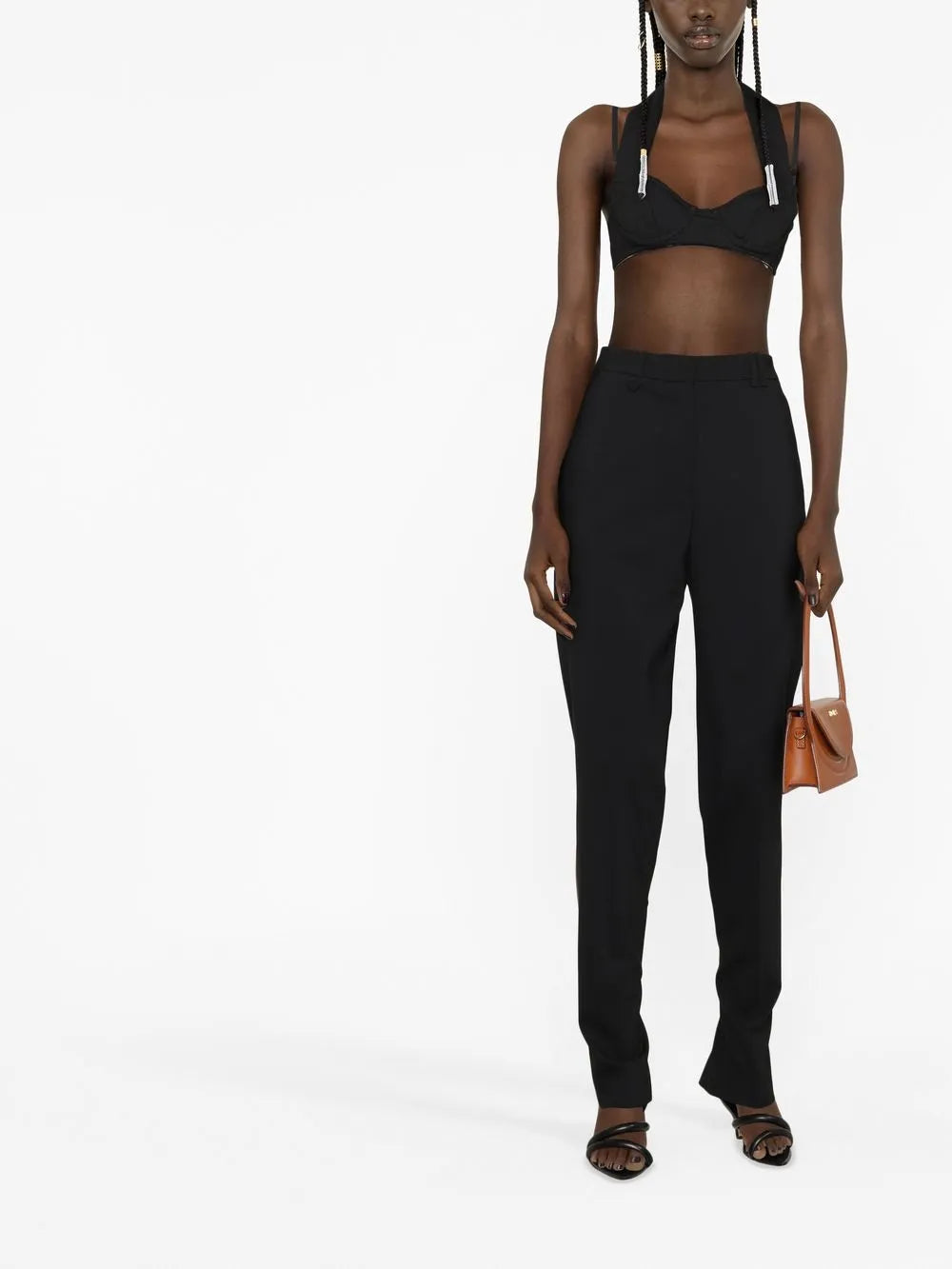 Tapered-Leg Trousers
