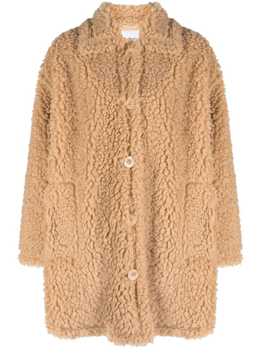 Gwen Faux-Shearling Shirt Jacket