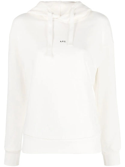 Christaina Logo-Print Hoodie