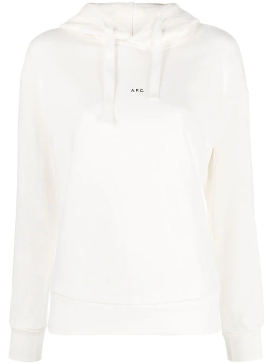 Christaina Logo-Print Hoodie