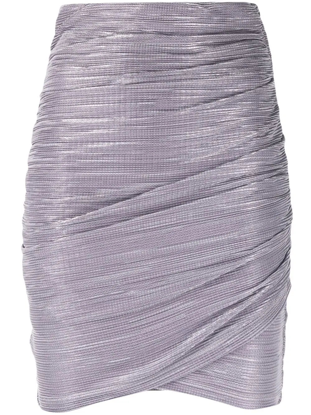 Ruched Mini Skirt
