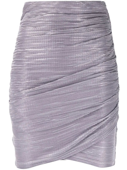 Ruched Mini Skirt