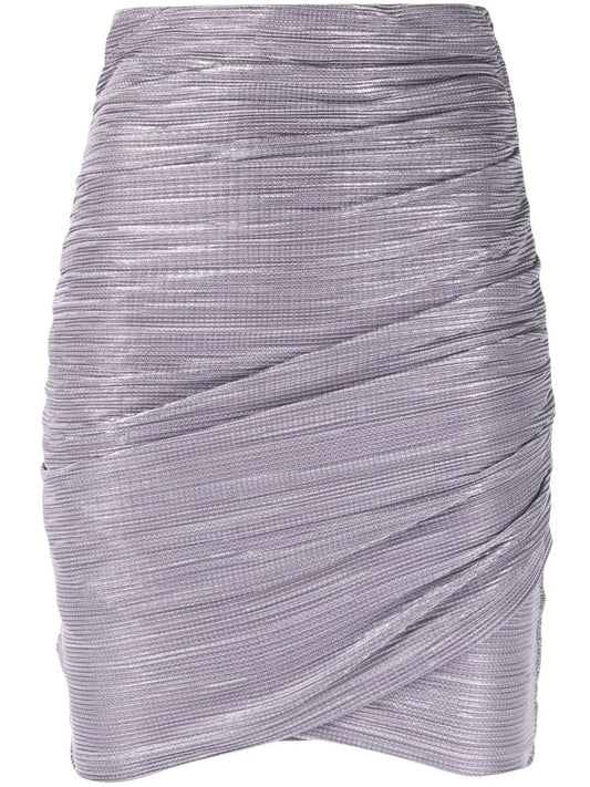 Ruched Mini Skirt