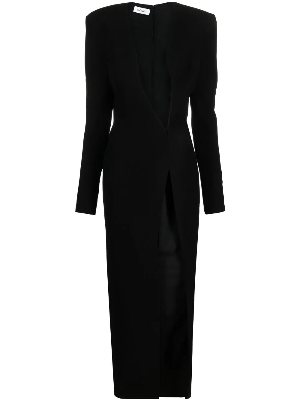 Plunging V-Neck Dress