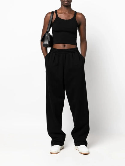 Scoop-Neck Cropped Top