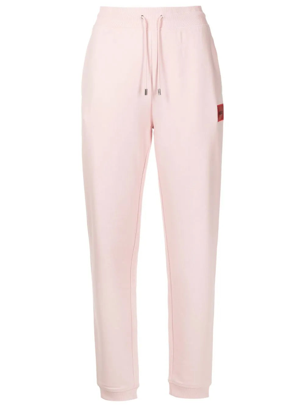 Cuffed Logo-Patch Track Pants