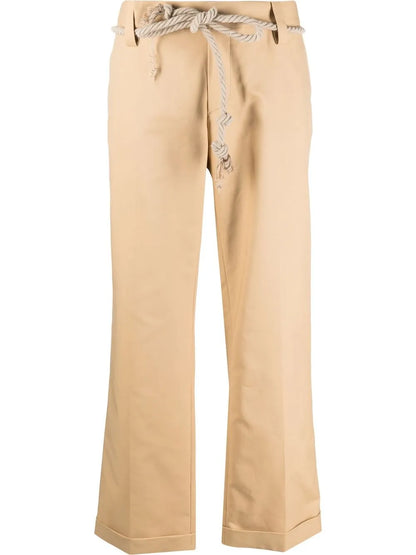 Straight-Leg Trousers