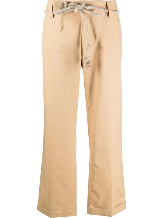 Straight-Leg Trousers