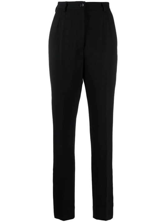 High-Rise Tapered Trousers