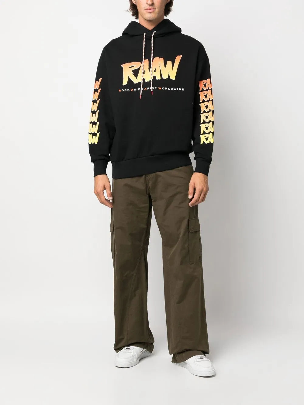 Logo Print Hoodie