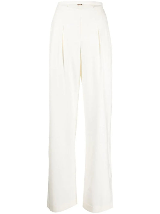 Tasha Cut-Out Wide-Leg Trousers