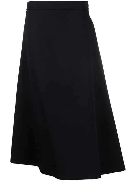 Asymmetric Midi Skirt