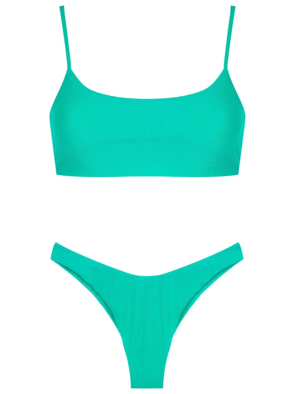 Cheeky-Bottom Two Piece Bikini