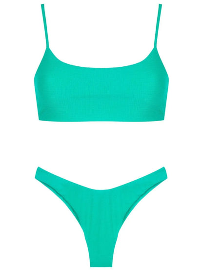 Cheeky-Bottom Two Piece Bikini