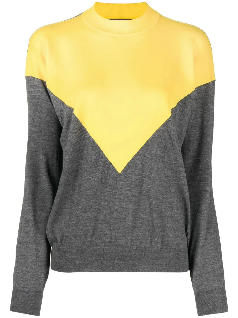 Fine Intarsia-Knit Jumper