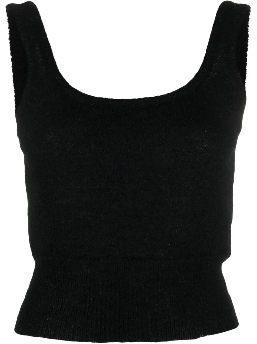 Brushed Scoop-Neck Vest Top