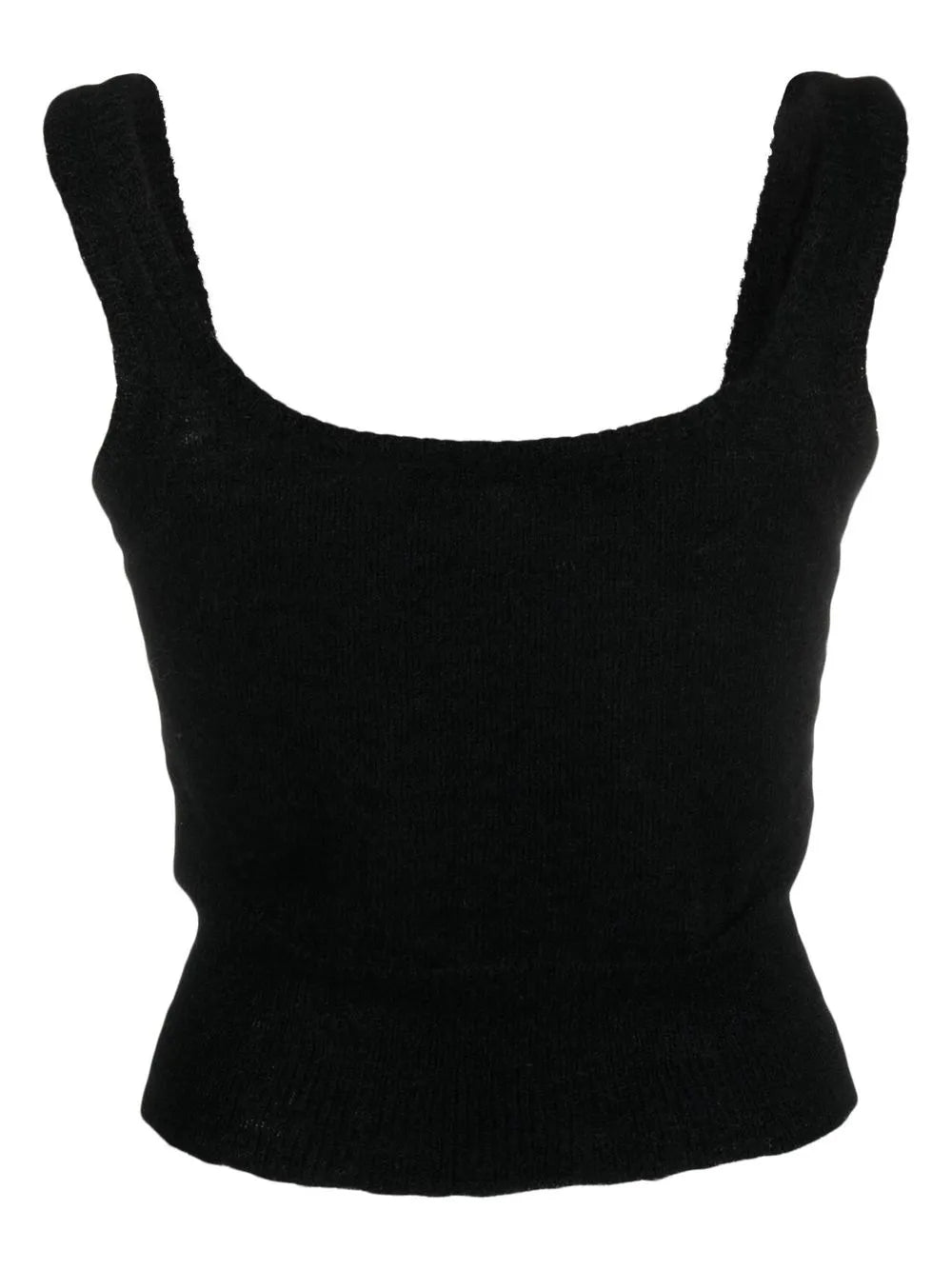 Brushed Scoop-Neck Vest Top