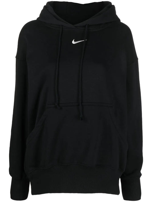 Embroidered-Logo Cotton Hoodie