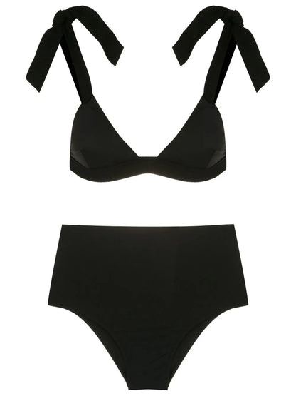 Loreta Tie-Fastening Bikini Top
