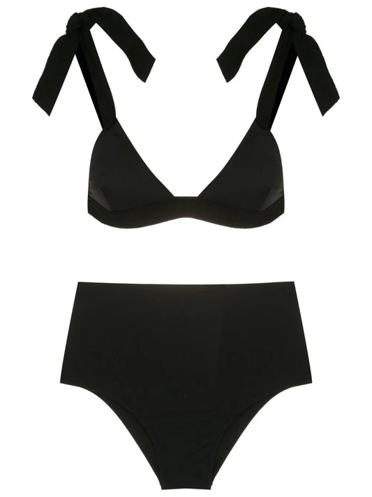 Loreta Tie-Fastening Bikini Top