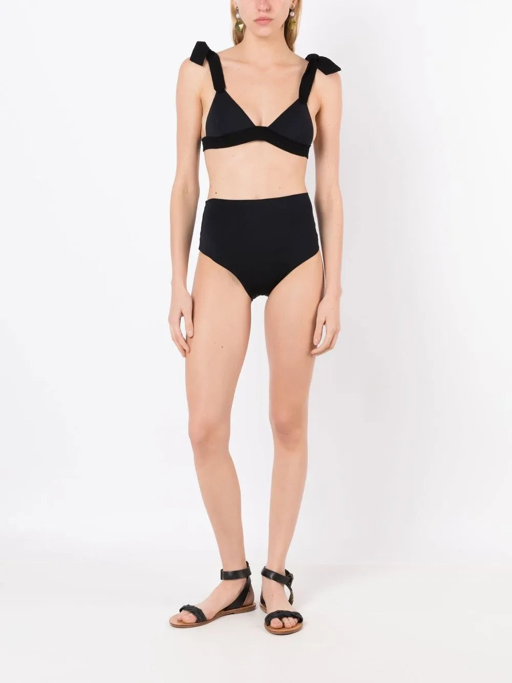 Loreta Tie-Fastening Bikini Top
