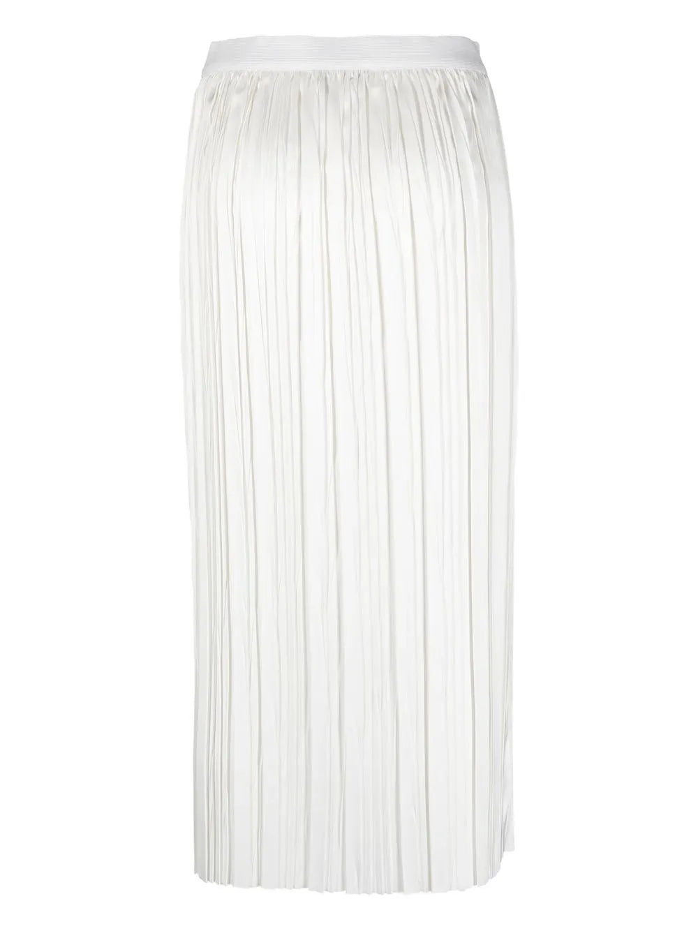 Pleated Midi-Skirt