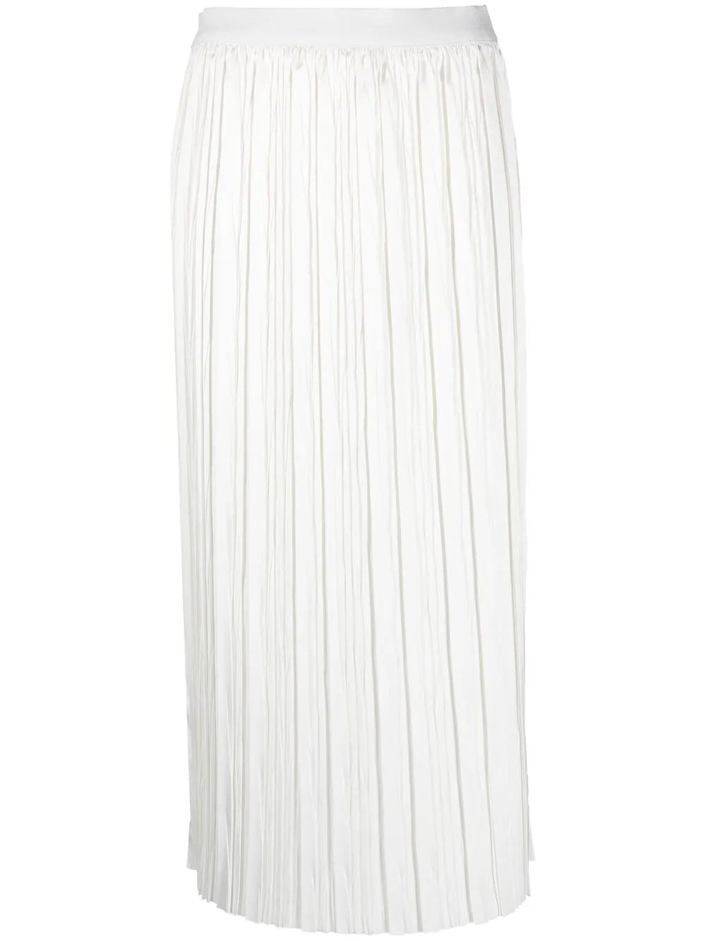 Pleated Midi-Skirt