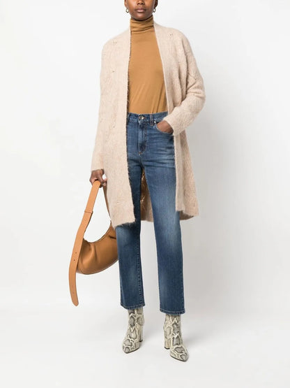 Turtleneck Long-Sleeved Top