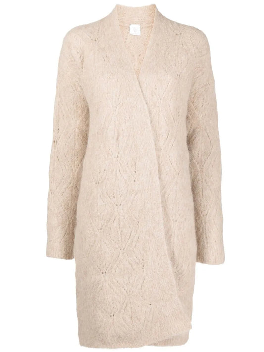 Belted Knit Cardigan
