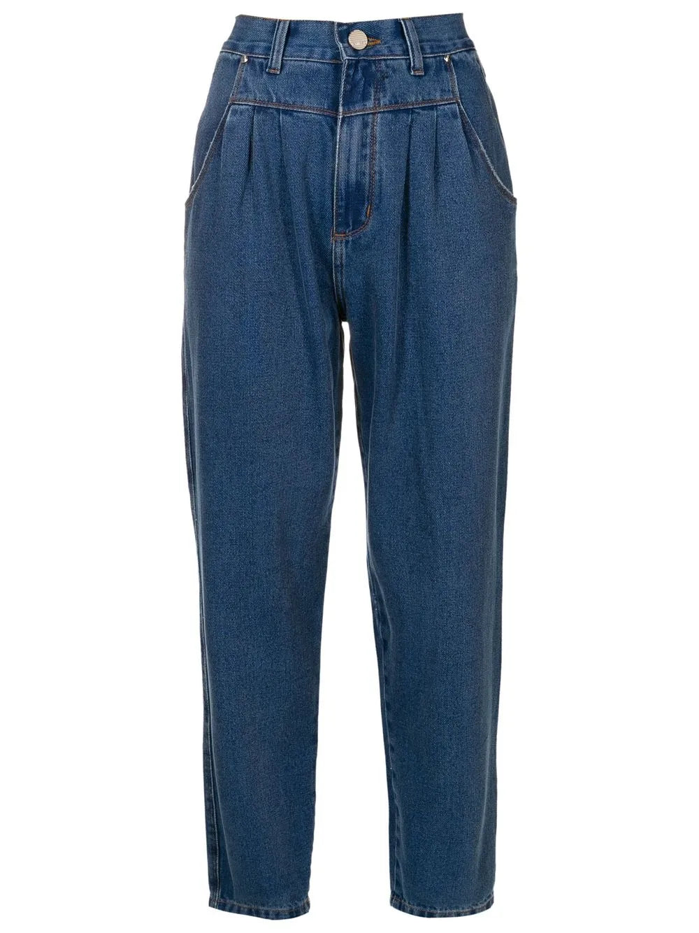 High-Rise Slim-Fit Jeans