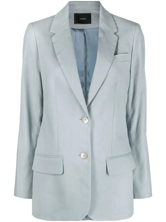 Single-Breasted Button Blazer