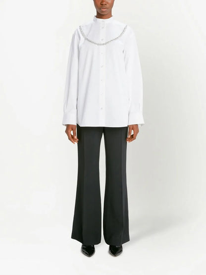 Chain-Link Detail Shirt