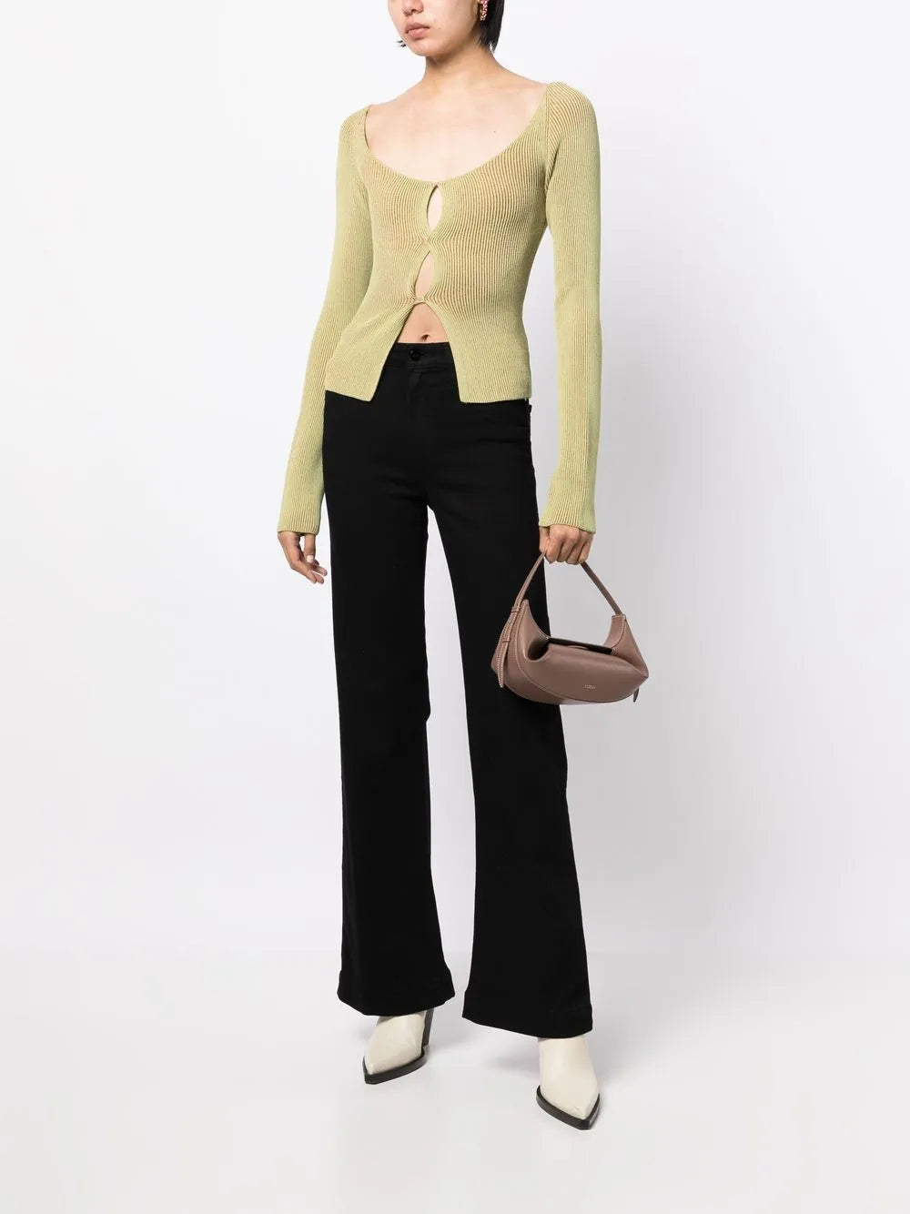 Leenah High-Waist Flared Jeans