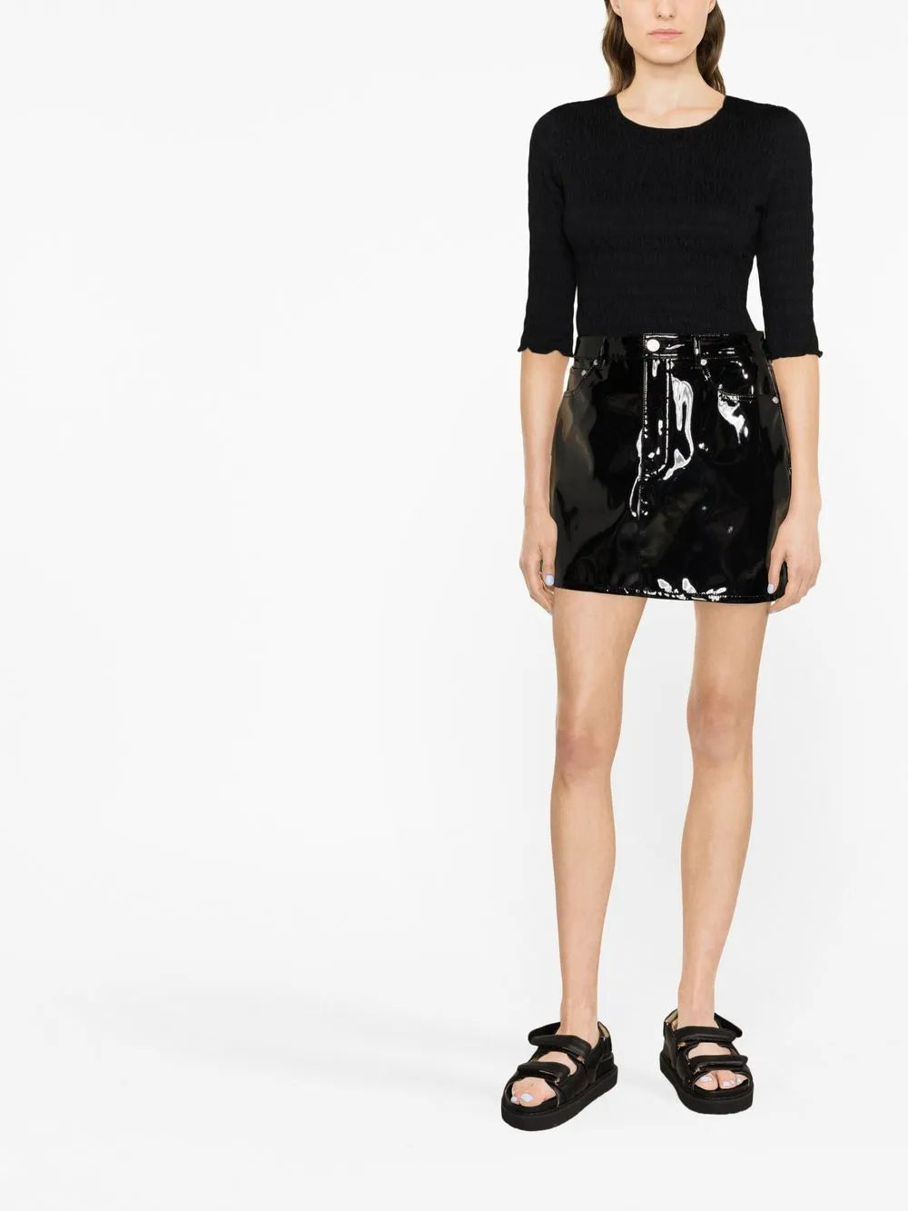 Round-Neck Top