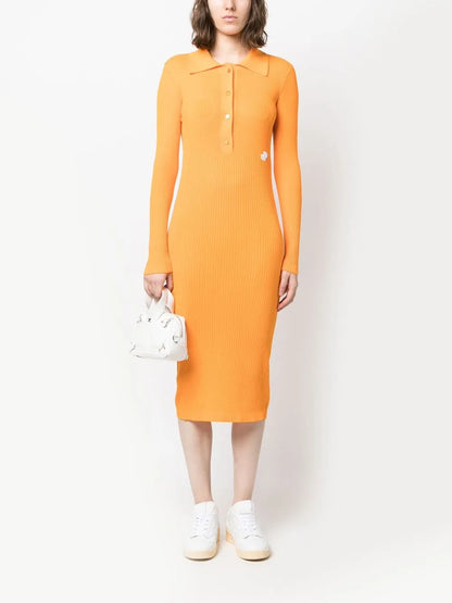 Knitted Polo Dress