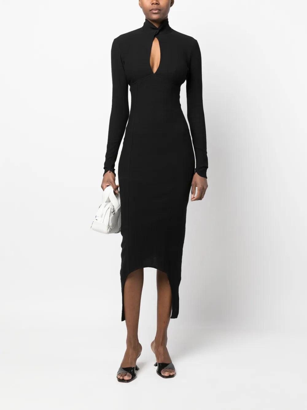 Open-Back Midi Dress