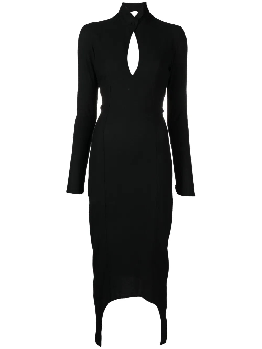 Open-Back Midi Dress