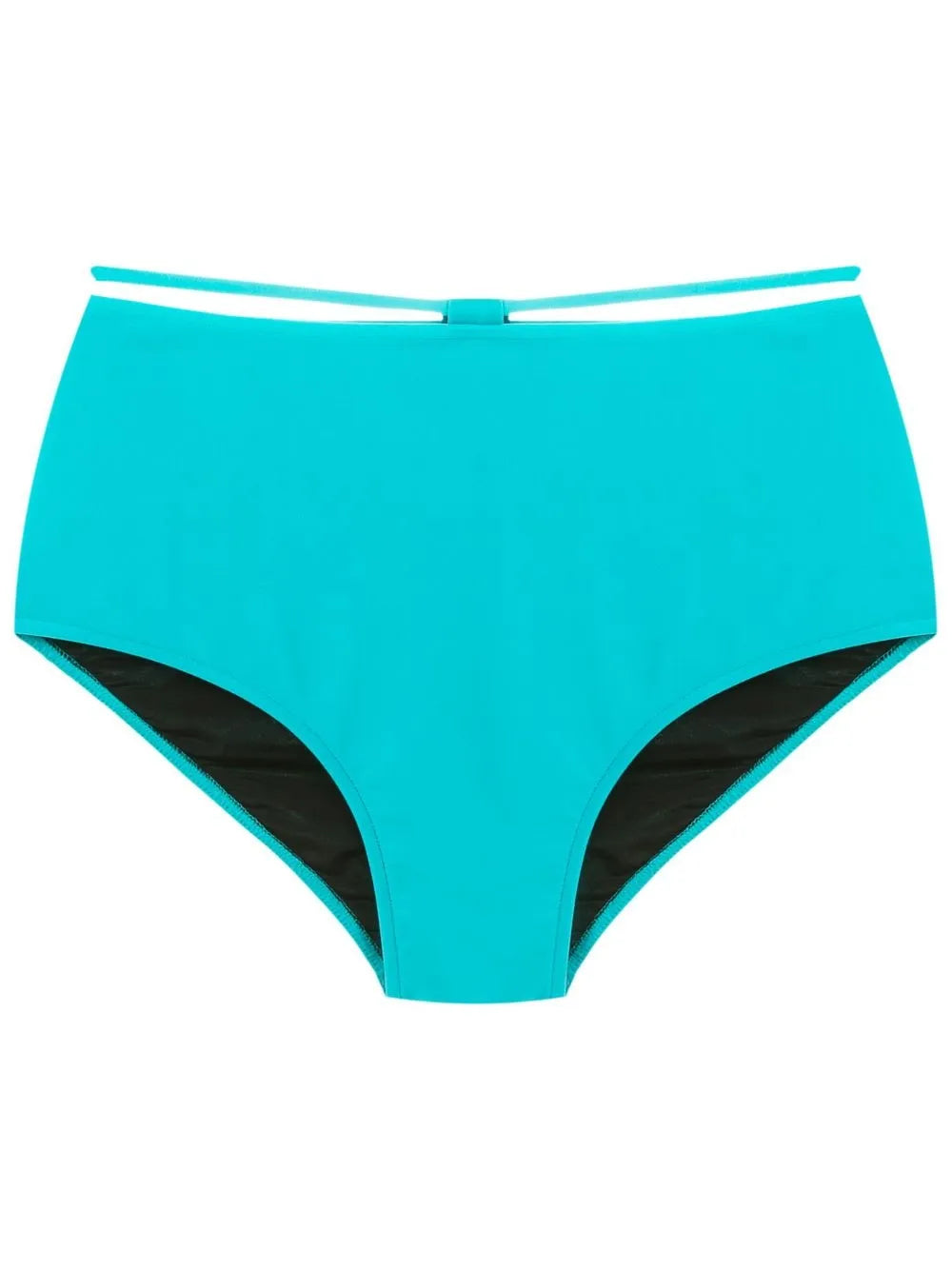 String-Detail High-Rise Bikini Briefs