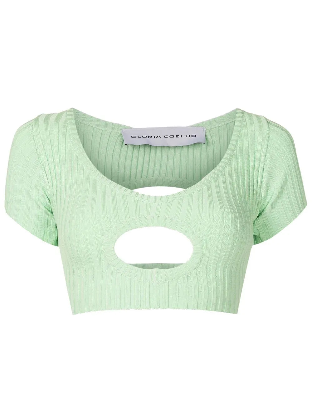 Cropped Cut-Out Detail Top