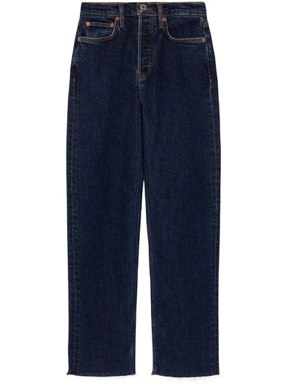 70S Stove Pipe Mid-Rise Jeans
