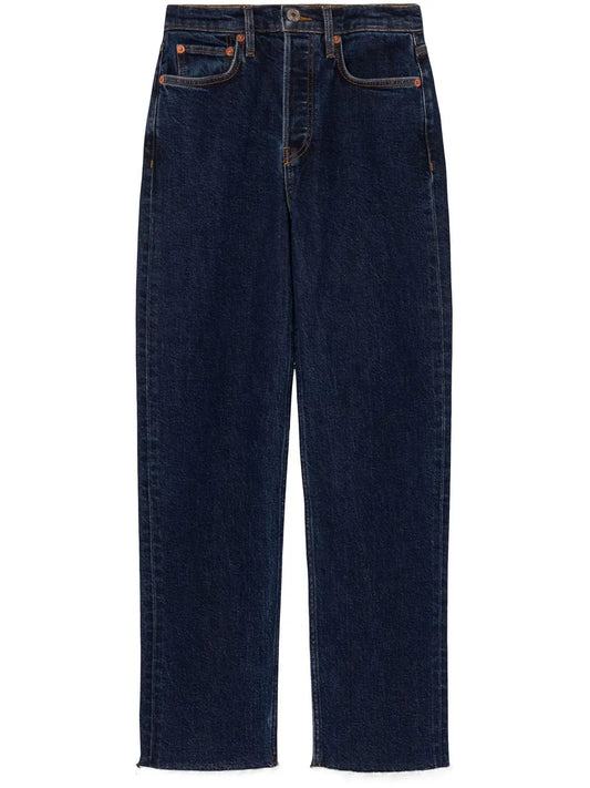 70S Stove Pipe Mid-Rise Jeans