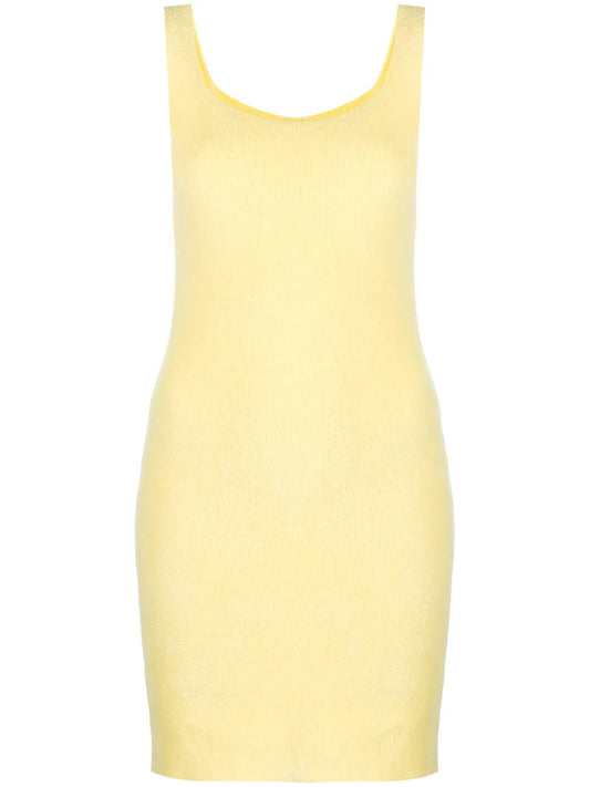 Textured Knitted Mini Dress