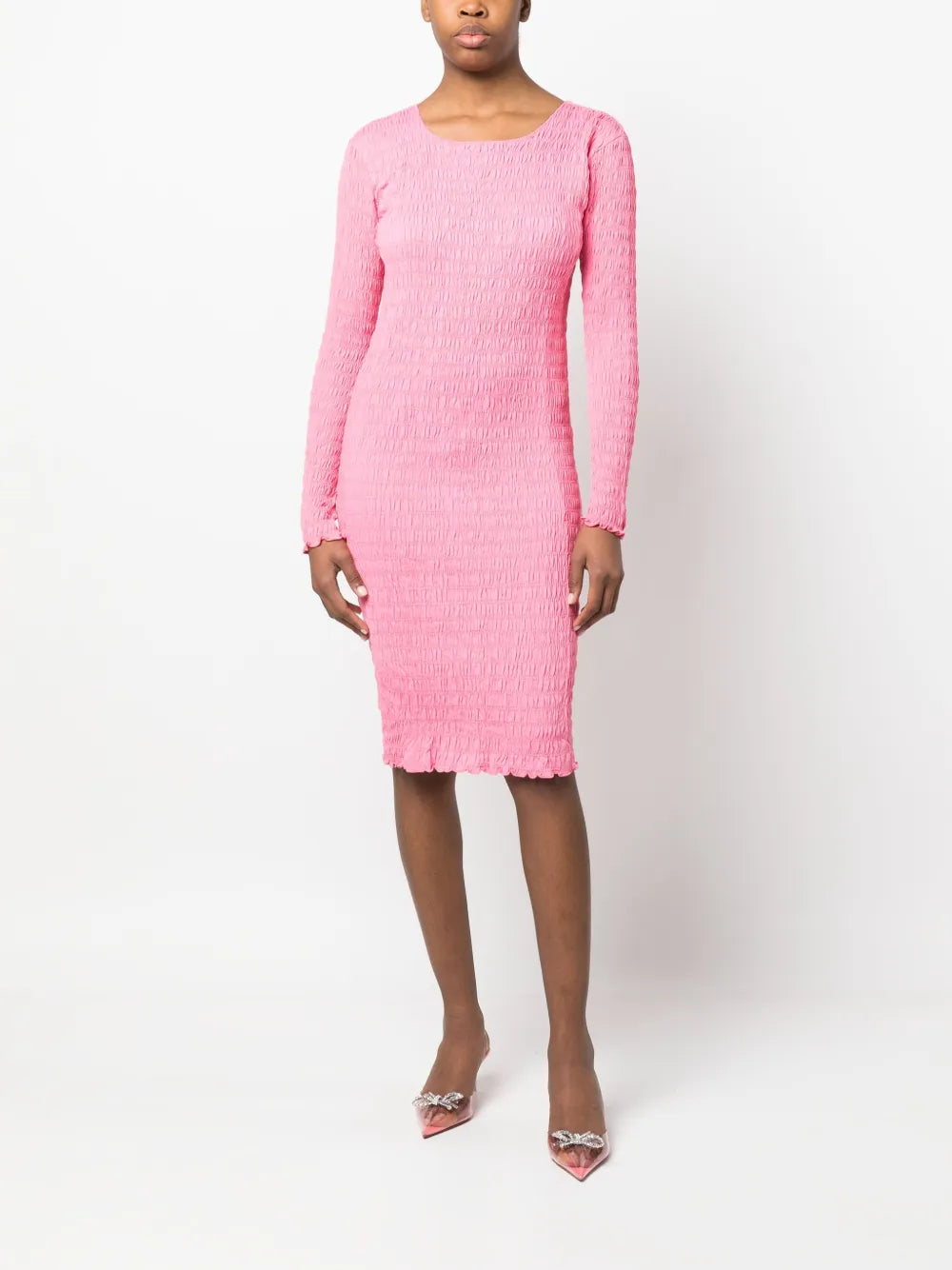 Smocked Organic Cotton Dress