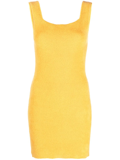Textured Knitted Mini Dress