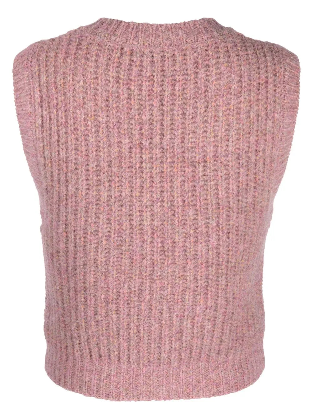 Chunky-Knit Sleeveless Vest